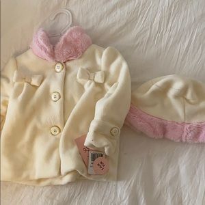 SOLD Baby jacket and hat